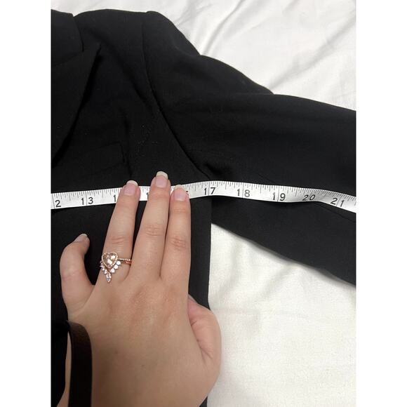 Cache Blazer with Corset Back, Lace and Animal Print Interior Sz 2 - Picture 7 of 7